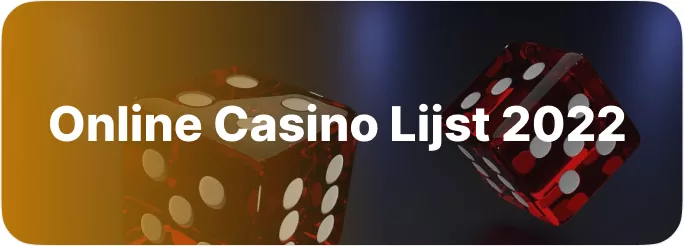 Online casino lijst 2022